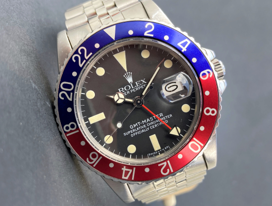 1981 Gmt Master 16750 Matt Dial tritium original