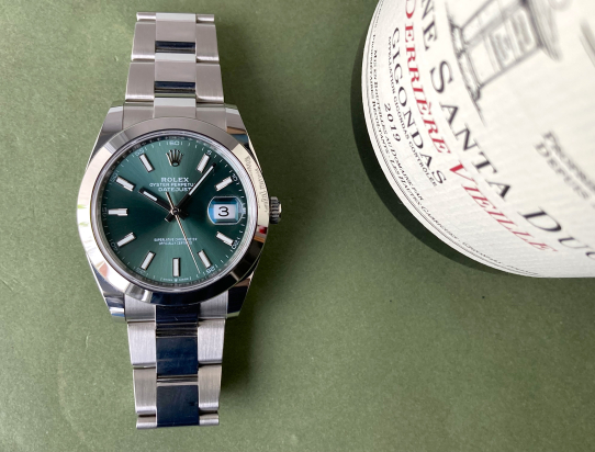 2022 Datejust 126300 Green Full Set