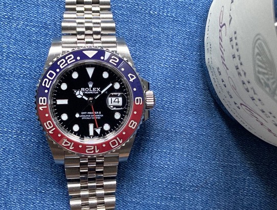 2019 Gmt Master Pepsi 126710BLRO Full Set Unpolished