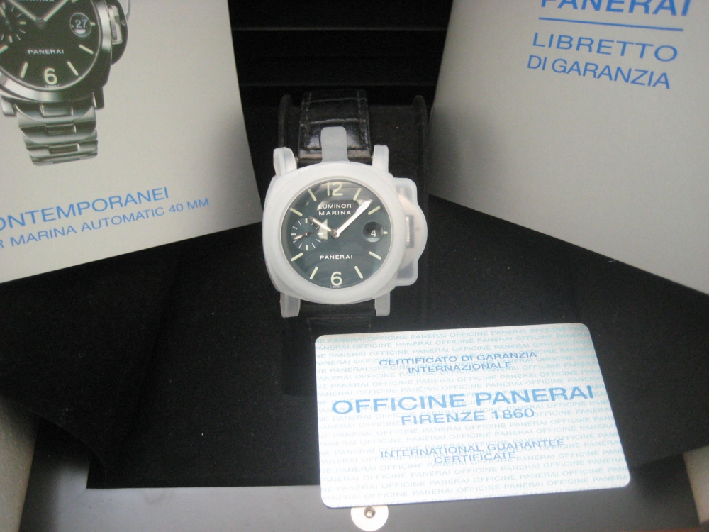 Benwatch PANERAI Luminor Marina OP6560 069 Full Set